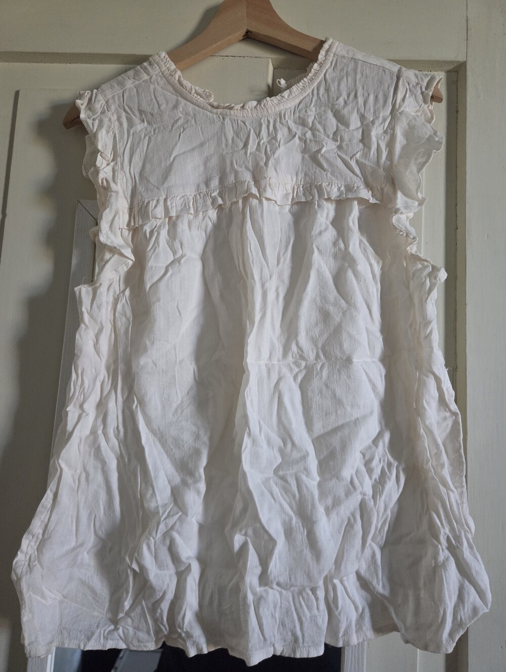 Cream Blouse